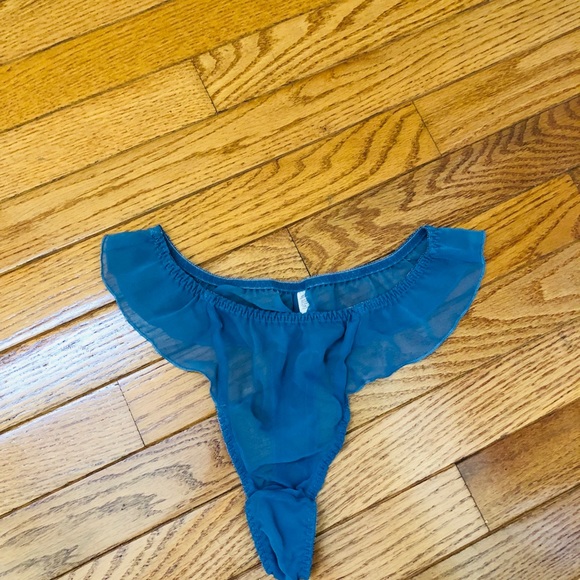 Victoria’s Secret Blue Babydoll Lingerie (M) - Picture 6 of 7